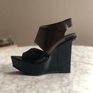 Marni acrylic platform heels